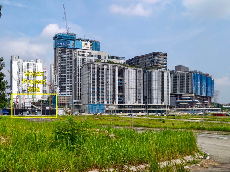 The Vividz Bukit Jalil Site Location