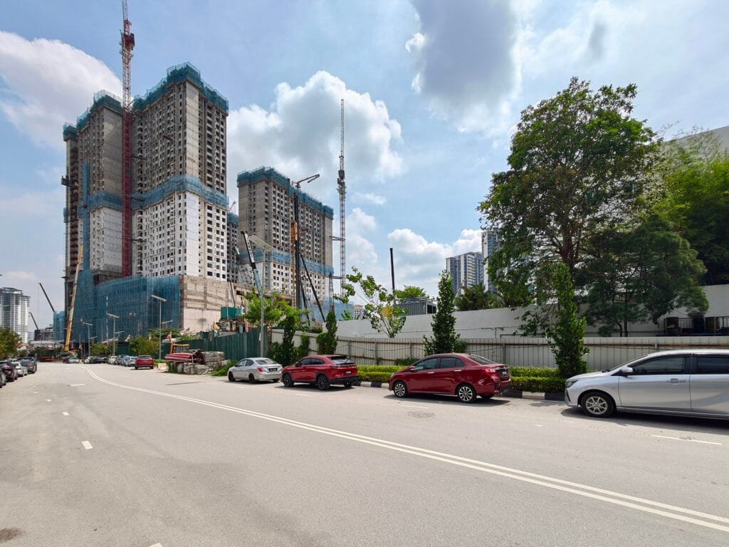 The Queenswoodz Bukit Jalil Construction Site