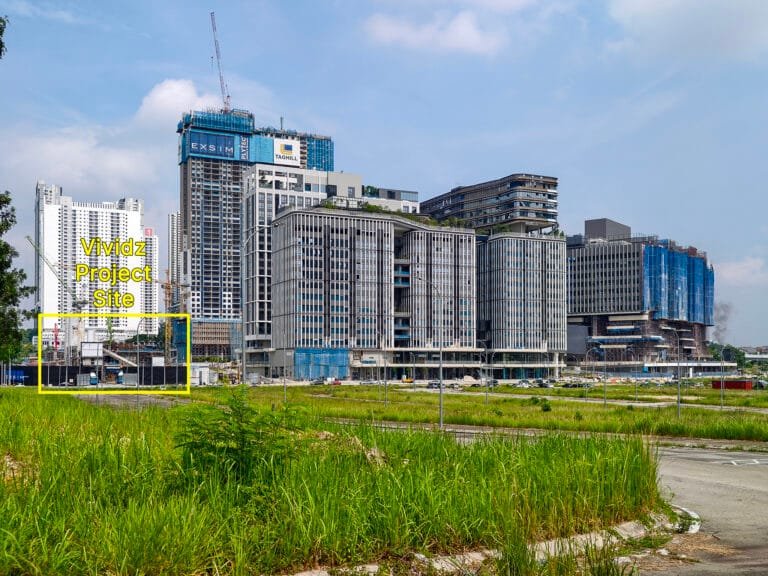 The Vividz Bukit Jalil Site Location